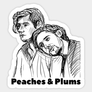 Queliot Peaches&Plums Sticker